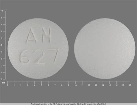 5 mg supplied by Mallinckrodt Pharmaceuticals. . An 627 pill white